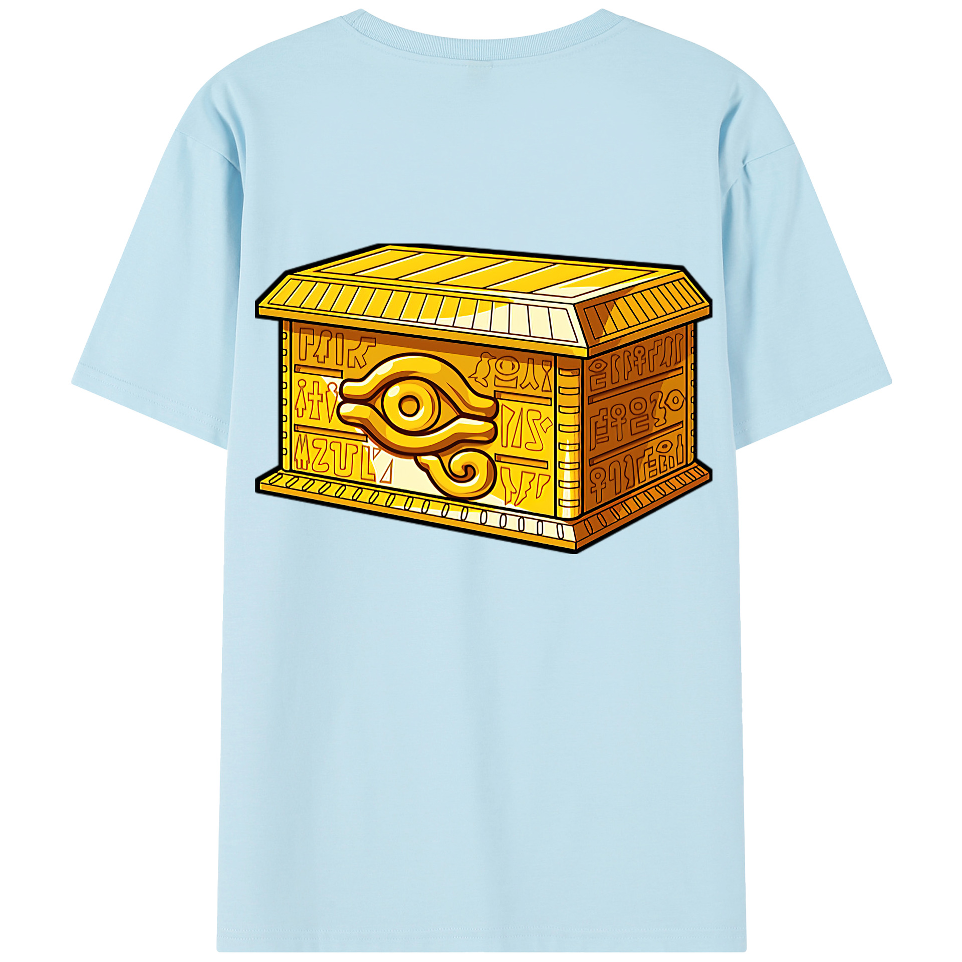 （画像用） 遊☆戯☆王 Yu-Gi-Oh! 綿100％半袖Tシャツ（背面プリント）